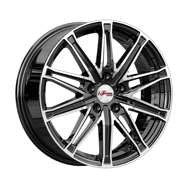 Диски IFREE ВИАР 6,5xR17 5x105 56,6 38 Блэк-Джек