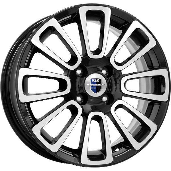 Диски КиК КиК НЕМАН 6,0x15 4x100 67,1 43 алмаз черный
